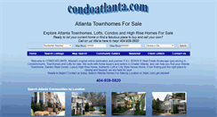 Desktop Screenshot of condoatlanta.com